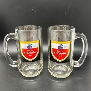 O’keefe Ale beer mug 2x